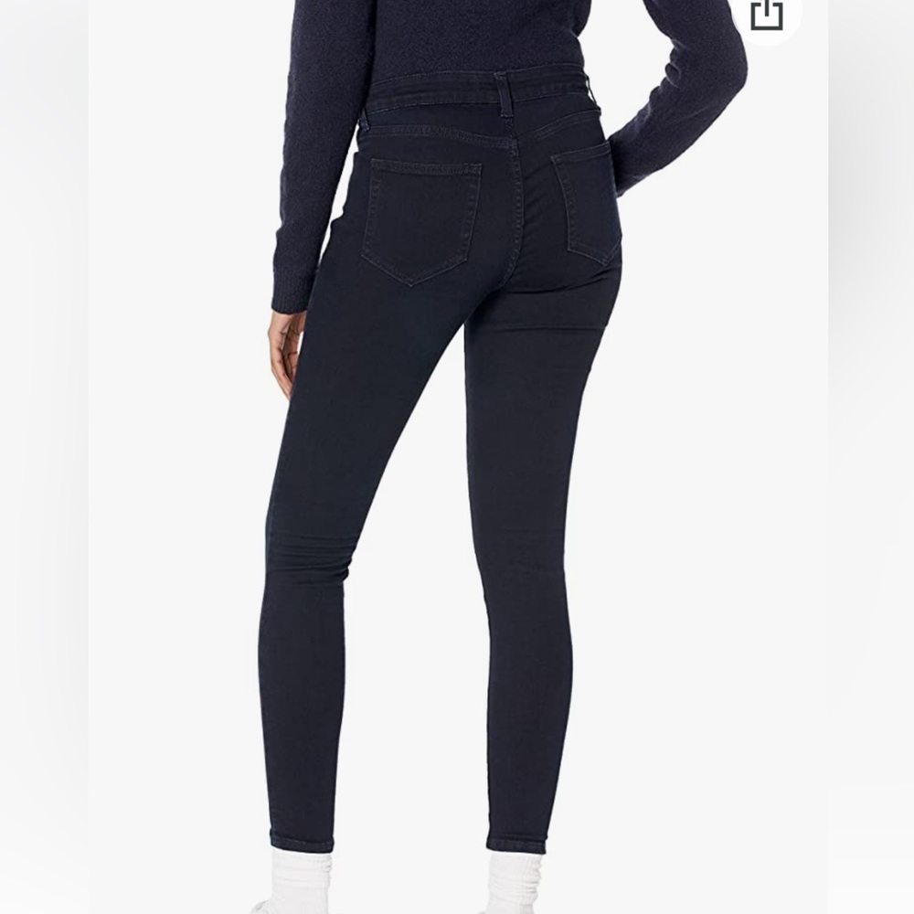 Slim Fit Jeans Dark Blue Stretch by Daily Ritual Women’s Size Waist 26 X 29 NEW - Picture 4 of 11